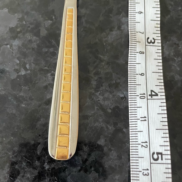 Inoxpran set of 6 demitasse spoons made in Italy - Picture 6 of 6